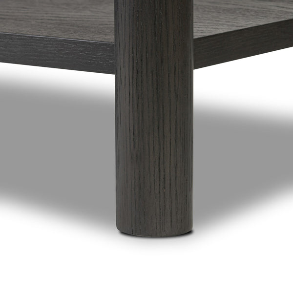 Roark Media Console - Ebony Oak Veneer