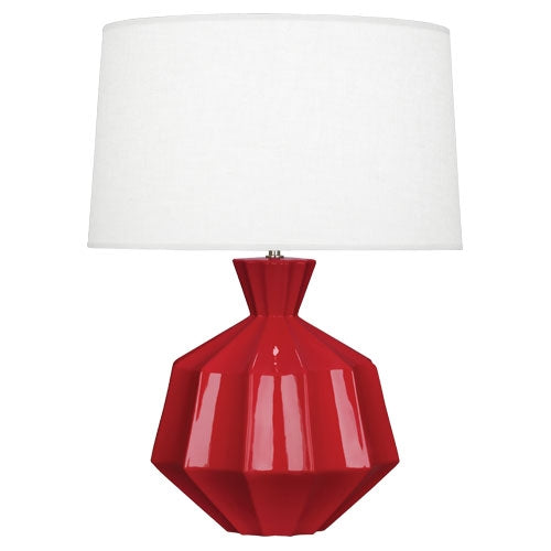 Ruby Red Orion Table Lamp
