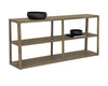 DONCASTER LOW BOOKCASE - SMOKE GREY