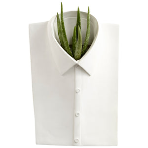 Chemise Wall Decor in White