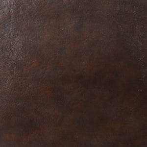 Simone Oval Coffee Table In Antique Rust