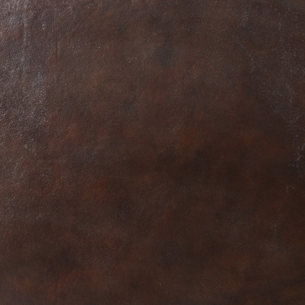 Simone Oval Coffee Table In Antique Rust