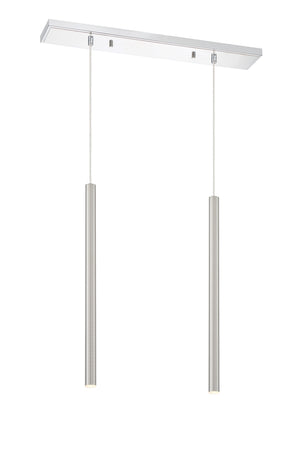 Forest 2 Light Island/Billiard in Chrome Finish