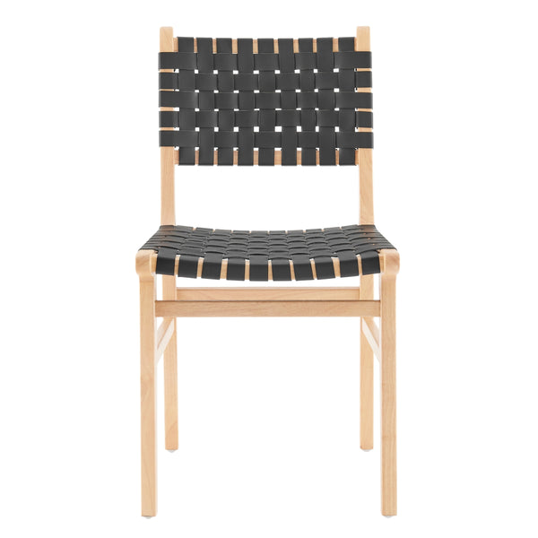 Marco PU Dining Side Chair, Black