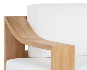 TAHITI SWIVEL LOUNGE CHAIR - STINSON WHITE