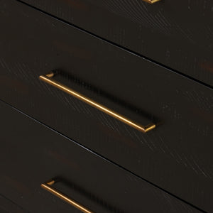 Suki 9 Drawer Dresser in Burnished Black