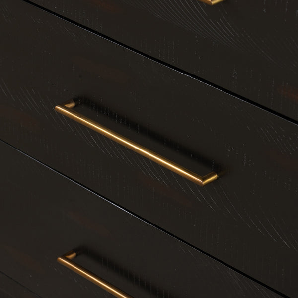 Suki 9 Drawer Dresser in Burnished Black