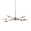 6LT Horizontal Pendant, Burnished Chrome Finish