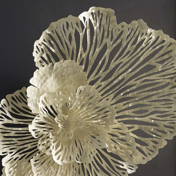 Flower Wall Art, Ivory, MD