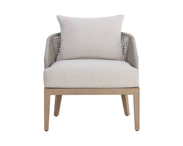 CAPRI LOUNGE CHAIR - DRIFT BROWN - PALAZZO CREAM