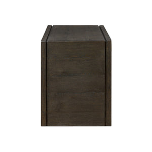 Henry Desk - Charcoal Oak Thick Veneer