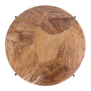 Bardo KD Reclaimed Teak Coffee Table, Natural 