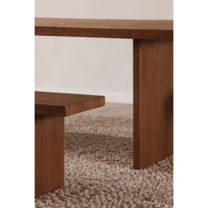 Koshi Sandblasted Amber Oak Dining Table