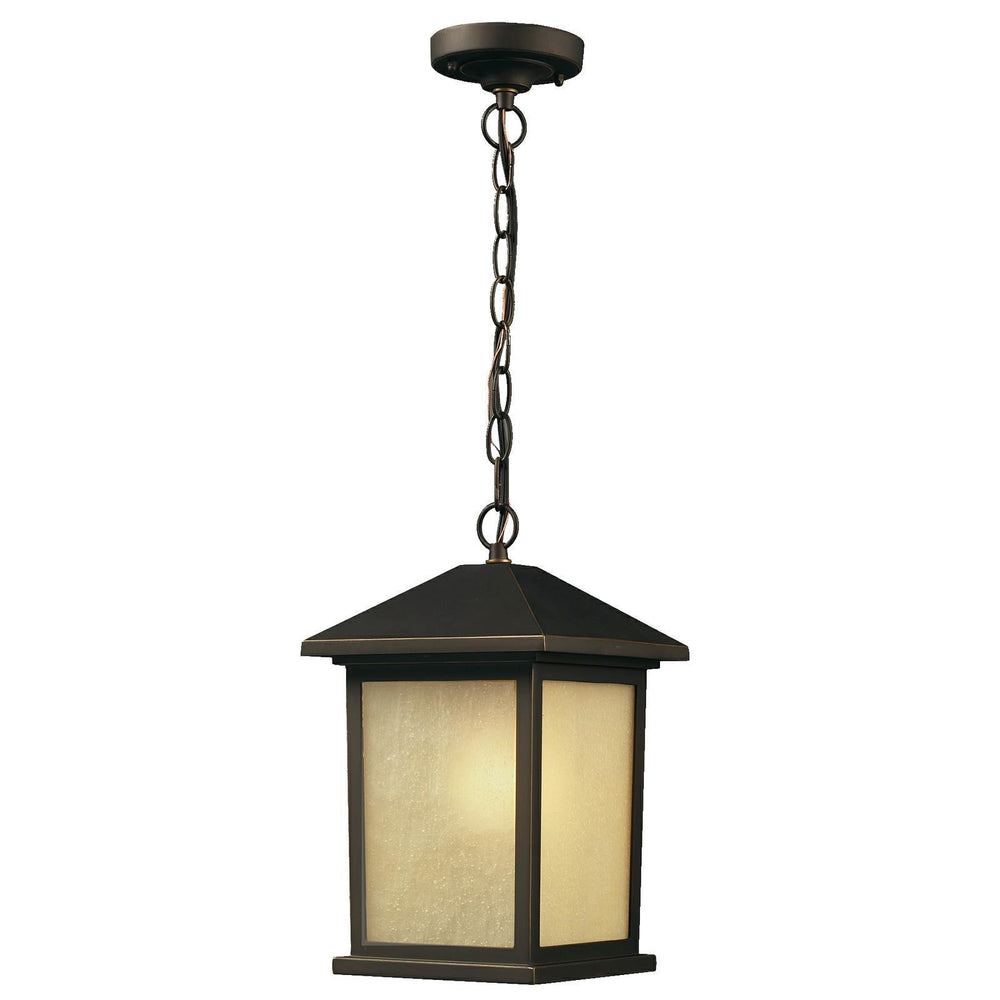 Holbrook Outdoor Chain Light in Oil Rubbed Bronze Finish