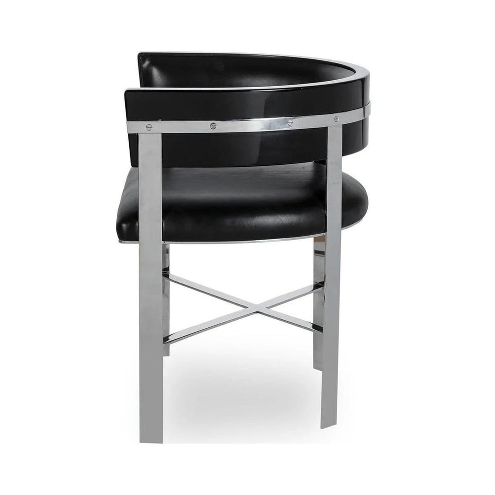 Art Dining Chair - Silver