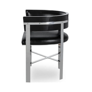 Art Dining Chair - Silver