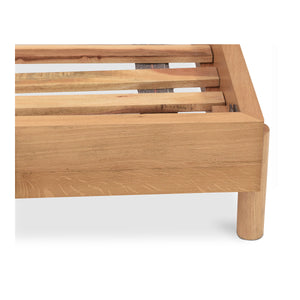 Moe's Misaki Queen Bed in Natural Wood