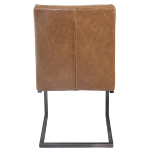 Ronan Dining Chair In Antique Cigar Brown