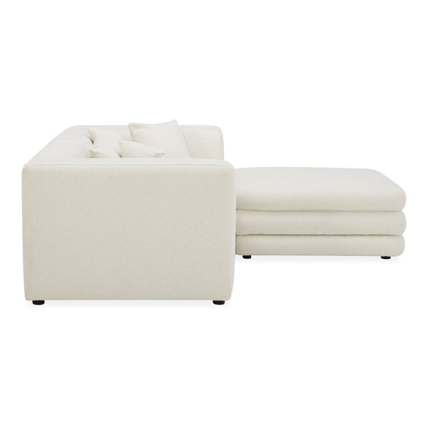 Moe's Lowtide Nook Modular Sectional in Warm White