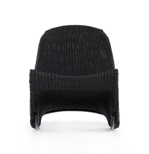 Portia Outdoor Rocking Chair In Coal
