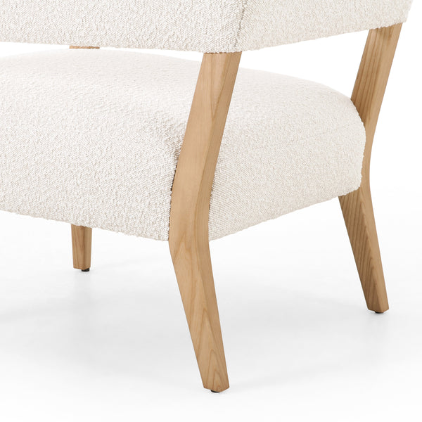 Gary Club Chair In Knoll Natural