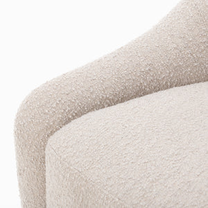 Levi Swivel Chair In Knoll Sand