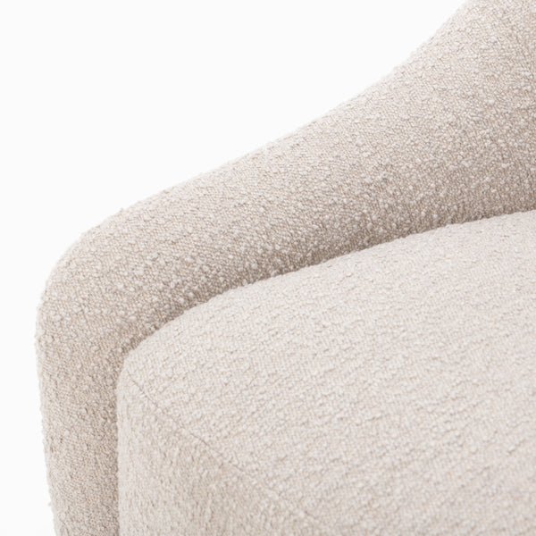 Levi Swivel Chair In Knoll Sand