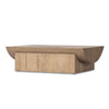 Elbert Coffee Table In Rustic Oak Veneer