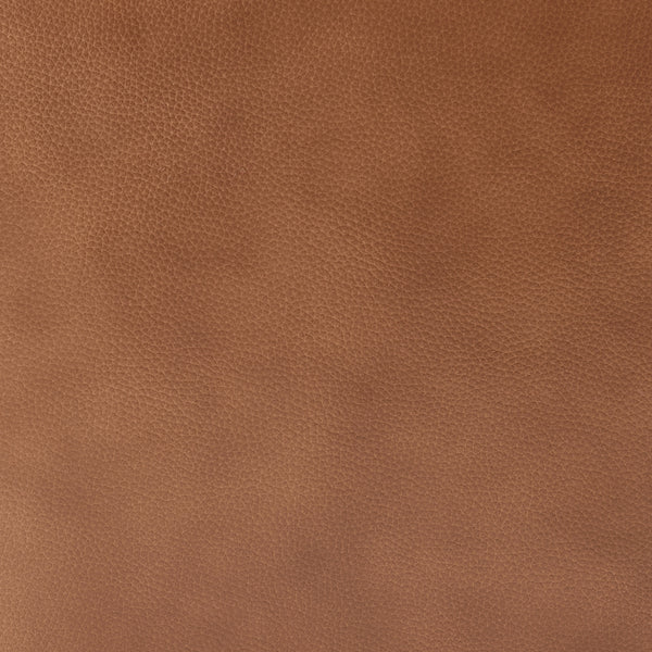 Tiffany KD Top Grain Leather Accent Arm Chair, Garrett Caramel