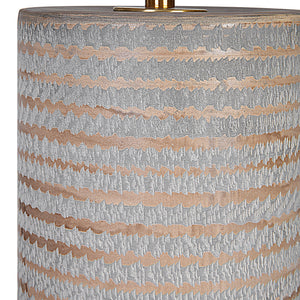 Monolith Gray Table Lamp
