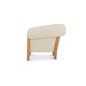 Jones Accent Chair with Rubber Wood Legs