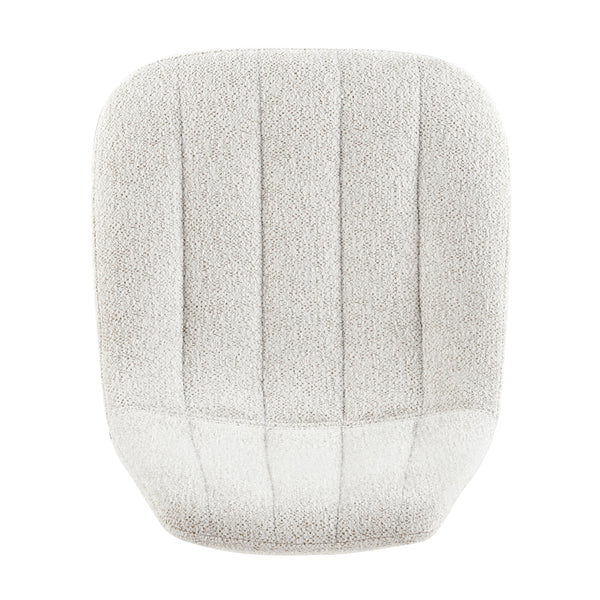 Robert KD Fabric Counter Stool, Posh Ivory