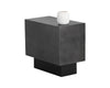 BLAKELY SIDE TABLE - GUNMETAL