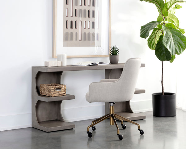 CATRINE DESK - GREY