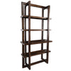 Sydney Solid Mango Wood Bookcase - Bark Brown