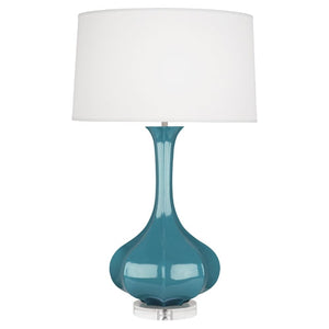 Steel Blue Pike Table Lamp