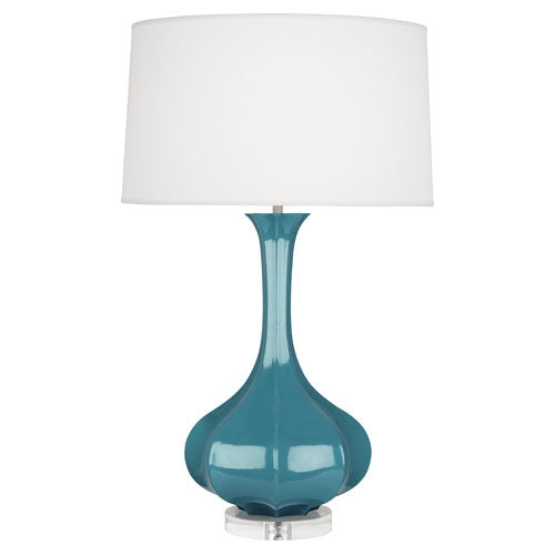 Steel Blue Pike Table Lamp