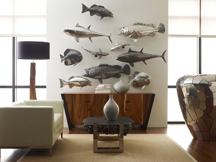 Bluefin Tuna Fish, Polished Aluminum
