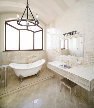 Kirkland 3 Light Chandelier in Ashen Barnboard Finish