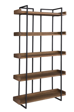 Moe's Vancouver Bookshelf Small Light Brown