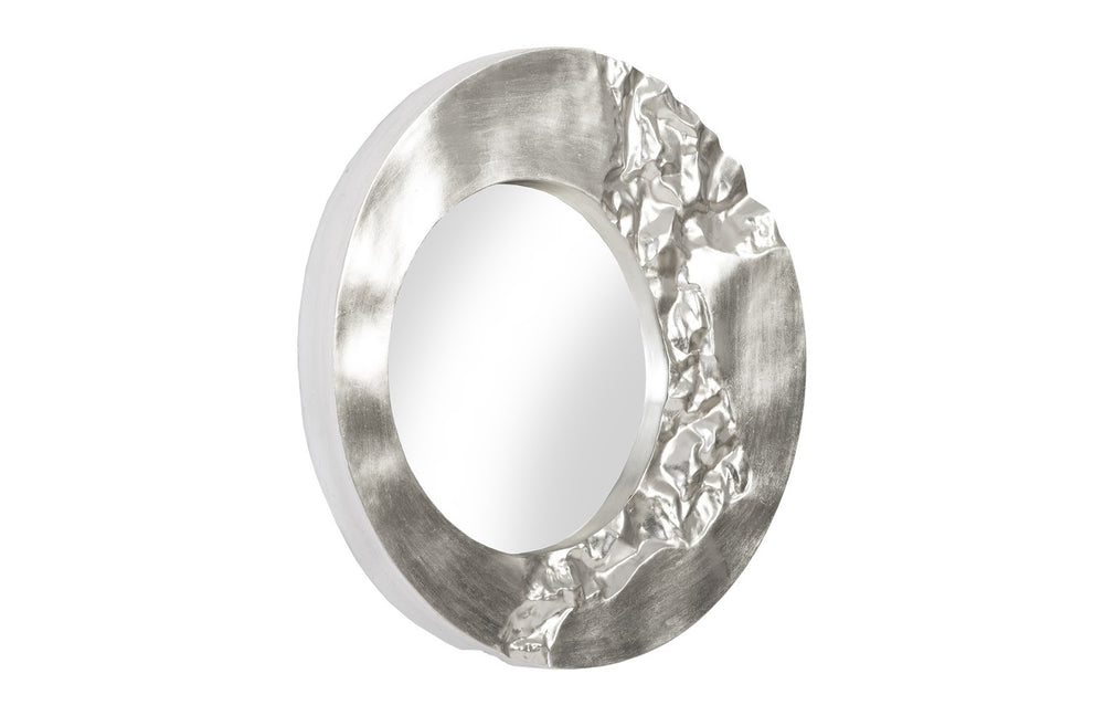 Mercury Mirror, Antique Silver