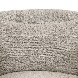 Topanga Swivel Chair In Knoll Domino