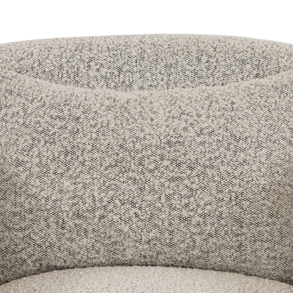 Topanga Swivel Chair In Knoll Domino