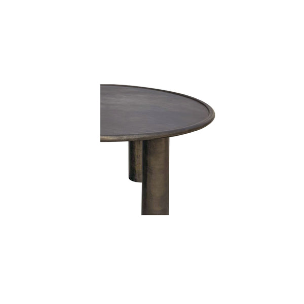 Moe's Deacon Outdoor Dining Table in Deep Bronze