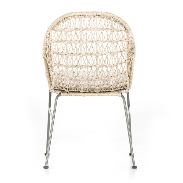 Bandera Dining Chair W/ Cushion In White