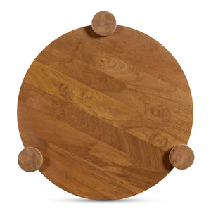 Olsen Accent Table Vintage Brown Mango Wood