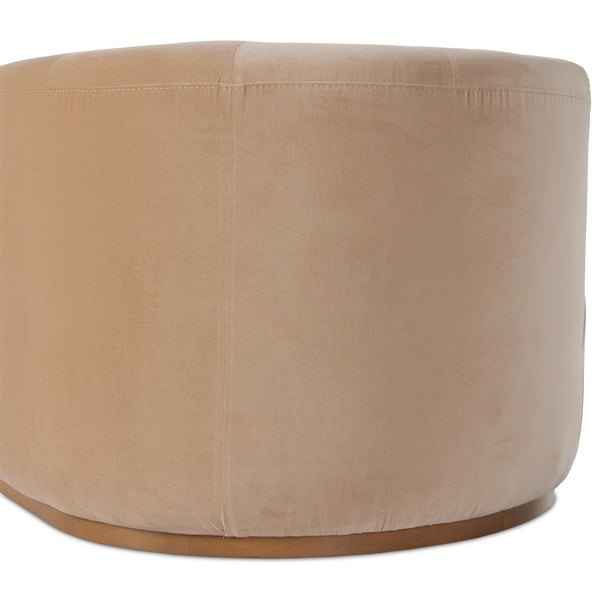 Deandra Tete A Tete Chaise In Surrey Camel