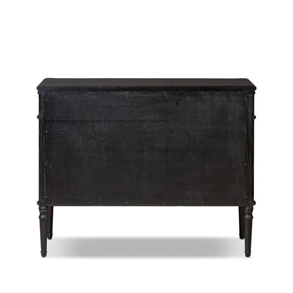 Toulouse Chest - Distressed Black