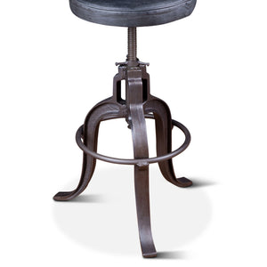 Wellington Adjusting Stool, Ebony
