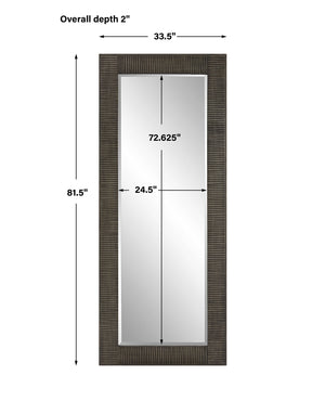 Figaro Oversized Wooden Mirror